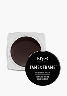 Помада для бровей Nyx Professional Makeup Tame & Frame Tinted Brow Pomade, оттенок 05, Black, 5 г