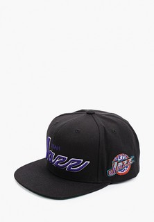 Бейсболка Mitchell & Ness NBA UTAH JAZZ Foundation Script Snapback HWC