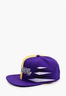 Бейсболка Mitchell & Ness NBA LOS ANGELES LAKERS Diamond Cut Snapback HWC