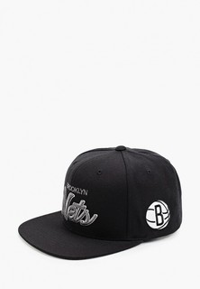 Бейсболка Mitchell & Ness NBA BROOKLYN NETS Foundation Script Snapback