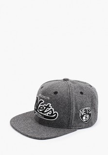 Бейсболка Mitchell & Ness NBA Brooklyn Nets MELTON COD SNAPBACK HWC
