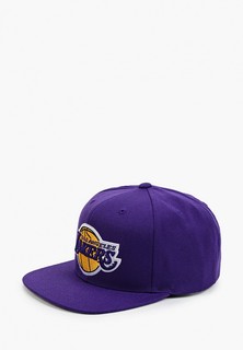 Бейсболка Mitchell & Ness NBA LOS ANGELES LAKERS Team Ground Snapback