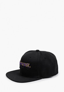 Бейсболка Mitchell & Ness NBA LOS ANGELES LAKERS Black Dip Down Snapback HWC