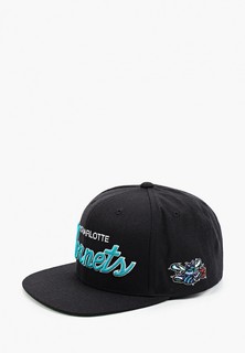 Бейсболка Mitchell & Ness NBA CHARLOTTE HORNETS Foundation Script Snapback HWC