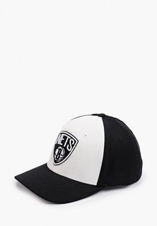 Бейсболка Mitchell & Ness NBA BROOKLYN NETS FRONT POST STRETCH SNAPBACK