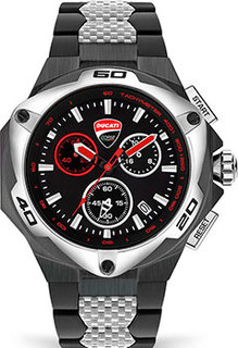 fashion наручные мужские часы Ducati DTWGI2019009. Коллекция Extreme Chrono Bracelet