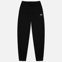 Женские брюки Tommy Jeans Tommy Badge Relaxed Joggers, цвет чёрныйS