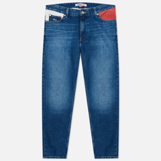 Мужские джинсы Tommy Jeans Dad Regular Tapered AE736, цвет синий, размер 30/32