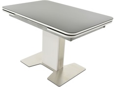 Стол «тайбэй» (аврора) серый 120x76x80 см. Avrora