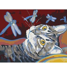 Раскраска по номерам Артвентура Арсений и стрекозы