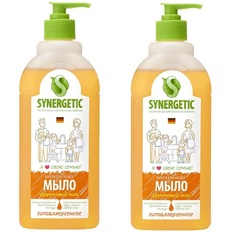Synergetic Мыло, жидкое, фруктовый микс, 500 мл. х 2 шт.