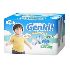 Трусики-подгузники Genki, р. 4, 9-14 кг, 30 шт Genki!