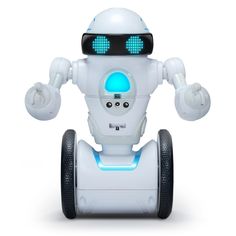 Интерактивный робот WowWee MiP Arcade 20 см цвет: белый/голубой