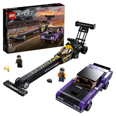 Конструктор LEGO Speed Champions 76904 Mopar Dodge//SRT Top Fuel Dragster and 1970 Dodge Challenger T/A