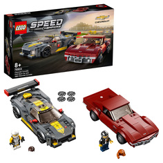 Конструктор LEGO Speed Champions 76903 Chevrolet Corvette C8.R Race Car and 1968 Chevrolet Corvette