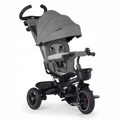 Трехколесный велосипед Kinderkraft Spinstep Platinum Grey 2021