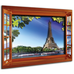 Хобби и Творчество VIZZLE Объемная картина Эйфелева башня