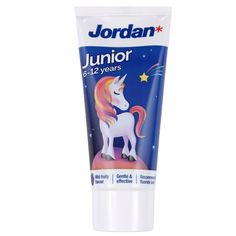 Детская зубная паста JORDAN Junior 6-12, единорог шт