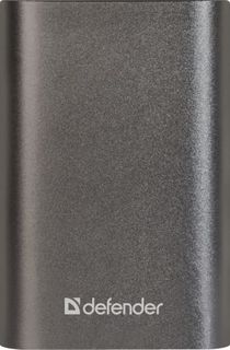 Аккумулятор внешний универсальный Defender Lavita Fast 6000B 83625 6000mAh, 2 USB+1 Type-C, 3A