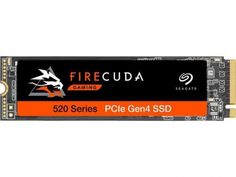Накопитель SSD M.2 2280 Seagate ZP2000GM3A002 FireCuda 520 2TB PCI-E x4 NVMe 3D TLC 5000/4000MB/s IOPS 630K/430K MTBF 1.8M