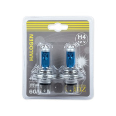 Лампа автомобильная галогенная GANZ GIP06053, H4, 12В, 60Вт, 2шт