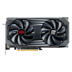 Видеокарта PowerColor AMD Radeon RX 6600XT, AXRX 6600XT 8GBD6-3DHE/OC, 8ГБ, GDDR6, OC, Ret