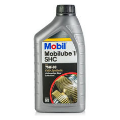 Масло трансмиссионное синтетическое MOBIL Mobilube 1 SHC, 75W-90, 1л [152659]