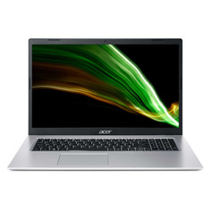 Ноутбук Acer Aspire 3 A317-53-36EF, 17.3", Intel Core i3 1115G4 3.0ГГц, 4ГБ, 128ГБ SSD, Intel UHD Graphics , Windows 10, NX.AD0ER.00F, серебристый
