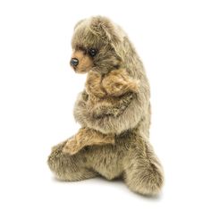 Мягкая игрушка Hansa Медведица с медвежонком, 33 см