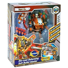 Трансформер Junfa Shantou Gepai Blaster, с мягкими снарядами
