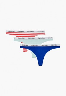Трусы 3 шт. Calvin Klein Underwear CAROUSEL THONG
