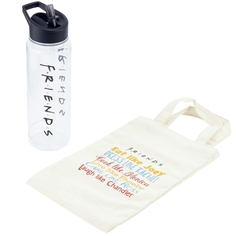 Сувенир Paladone Friends Water Bottle and Tote Gift Set Friends Water Bottle and Tote Gift Set