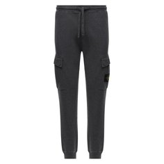 Хлопковые джоггеры Stone Island