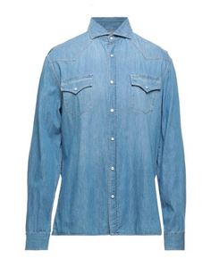 Джинсовая рубашка Brunello Cucinelli