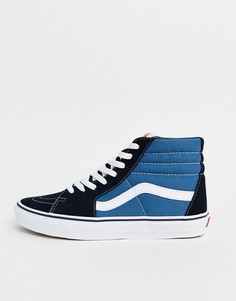 Темно-синие высокие кроссовки Vans SK8-Hi-Темно-синий