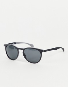 Круглые солнцезащитные очки Hugo Boss 1115/S-Черный цвет