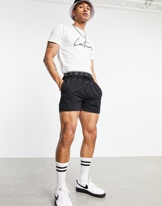 Черные шорты с логотипом The Couture Club х ellesse Carlos-Черный