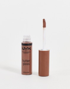 Блеск для губ NYX Professional Makeup – Butter Gloss (Cinnamon Roll)-Коричневый цвет