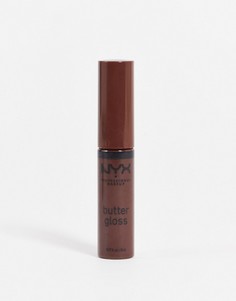 Блеск для губ NYX Professional Makeup Butter Gloss – Lava Cake-Коричневый цвет