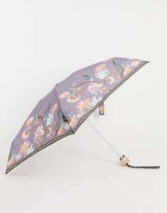 Зонт с рисунком в стиле декаданс Ted Baker-Фиолетовый цвет
