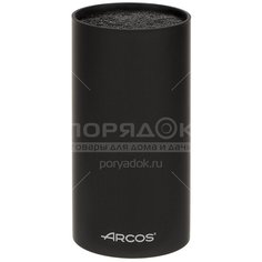 Подставка для ножей Arcos 794000 черная, 11x22.5 см