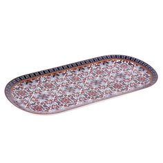 Блюдо фарфор, овал, 11.5х25 см, мультиколор, Korall, Mauritania, B1193-A06948 Коралл