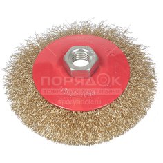 Щетка для УШМ тарелка Bartex М14, 115 мм