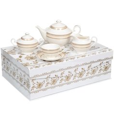 Сервиз чайный из фарфора, 15 предметов, Нормандия МА024P/15 Beatrix