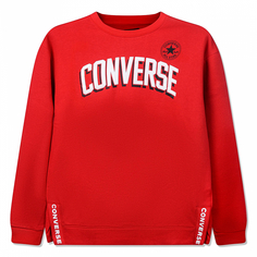 Подростковая толстовка SIde Slit Wordmark Crew Converse