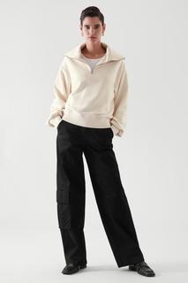 СВИТШОТ НА МОЛНИИ COS