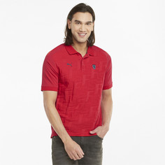 Поло Scuderia Ferrari Style Jacquard Mens Polo Shirt Puma