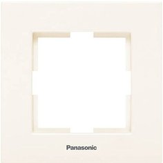 Рамка Panasonic Karre Plus 1-постовая, бежевый Без бренда