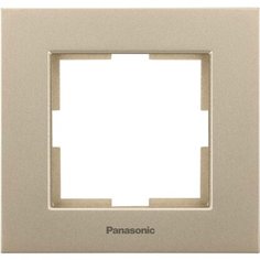 Рамка Panasonic Karre Plus 1-постовая, бронза Без бренда