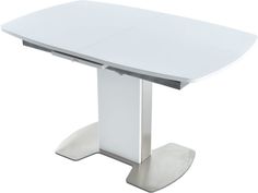 Стол «санторини» (аврора) белый 130x74x80 см. Avrora